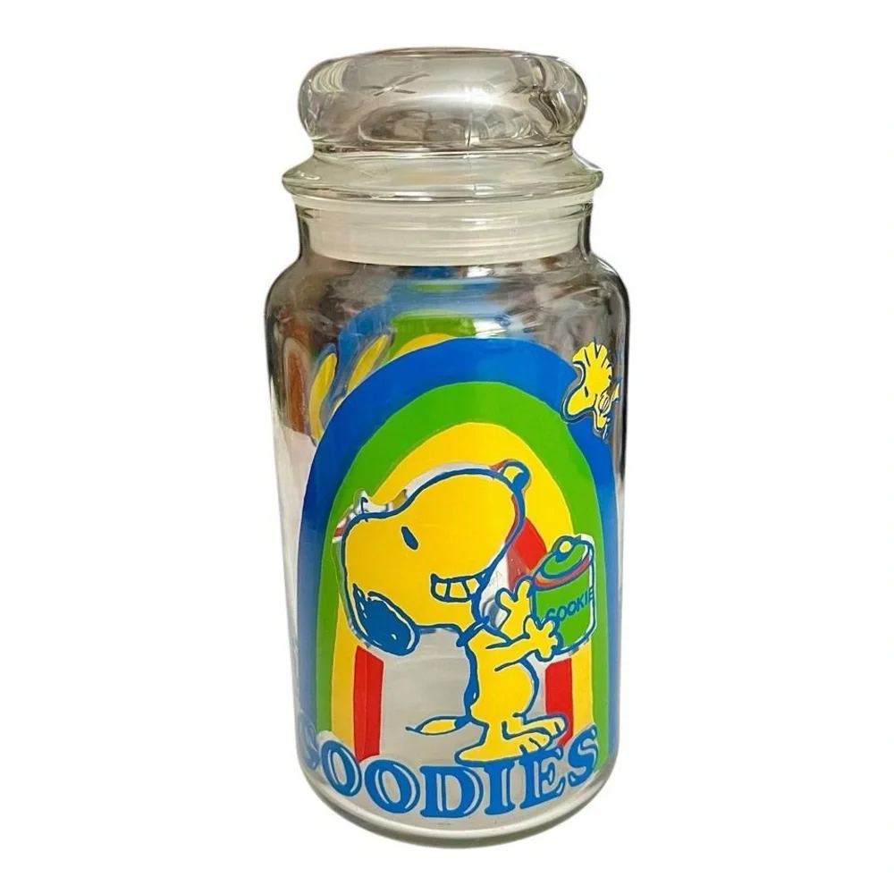 Vintage Snoopy Goodie Jar, Rainbow - Picture 7 of 7